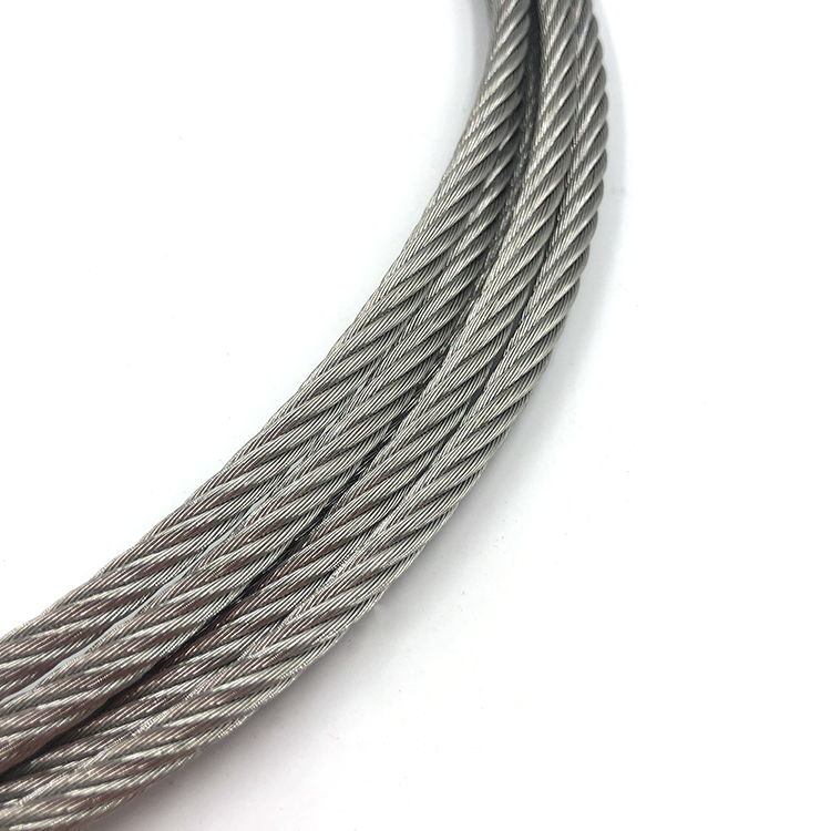 Cable de acero galvanizado 6x19+FC/IWS DIN3060