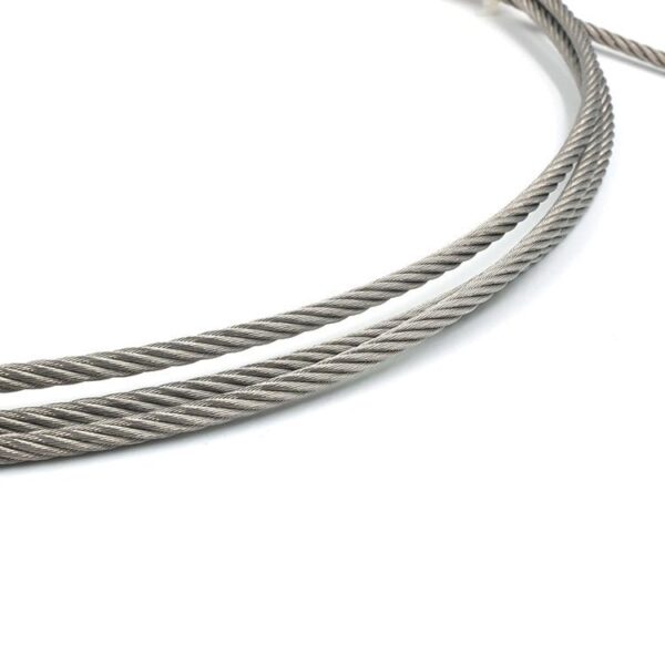 中国の耐久性のある鋼線ロープ巻き上げケーブル4