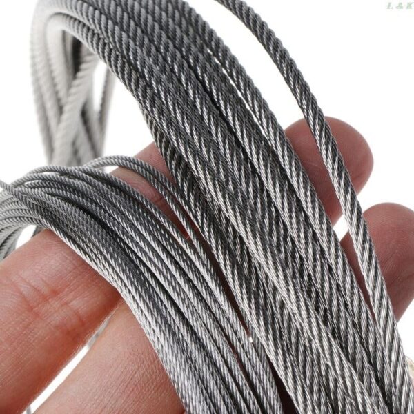100M 50M 304 Stainless Steel 1mm 1.5mm 2mm Stainless Wire