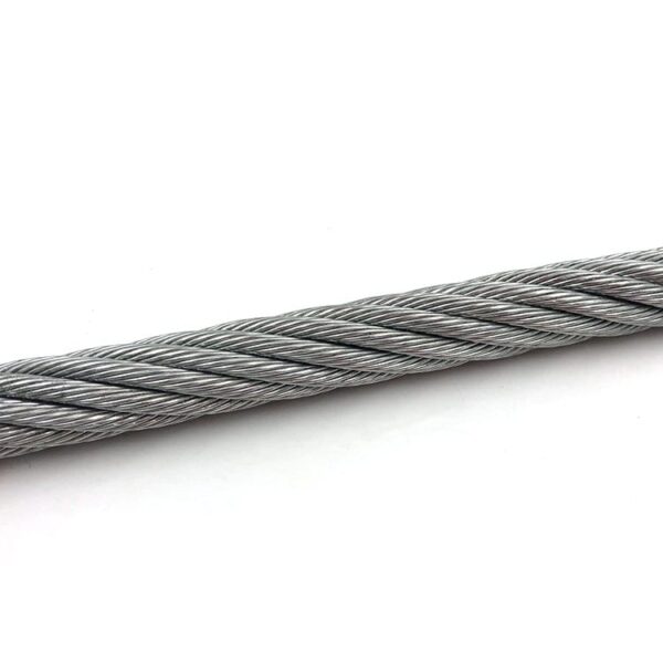 Cuerda de alambre de acero galvanizado de alta resistencia para 2