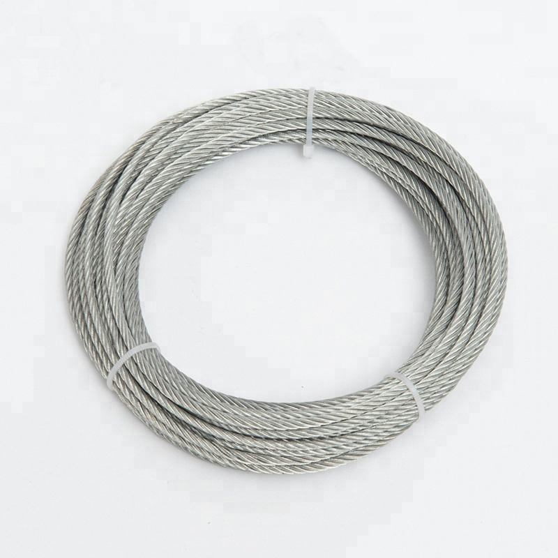 7x19 corda de fio de aço inoxidável