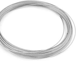 304 Stainless Steel Wire Rope 7x7 Thin Flexible Cable for Crafting and Lifting