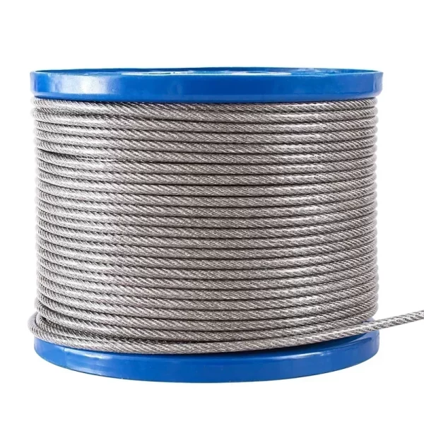 Superior Transparent PVC Coated Stainless Steel Wire Rope - Durable & Rustproof Cable for Clotheslines & DIY ✨ - 画像 (2)